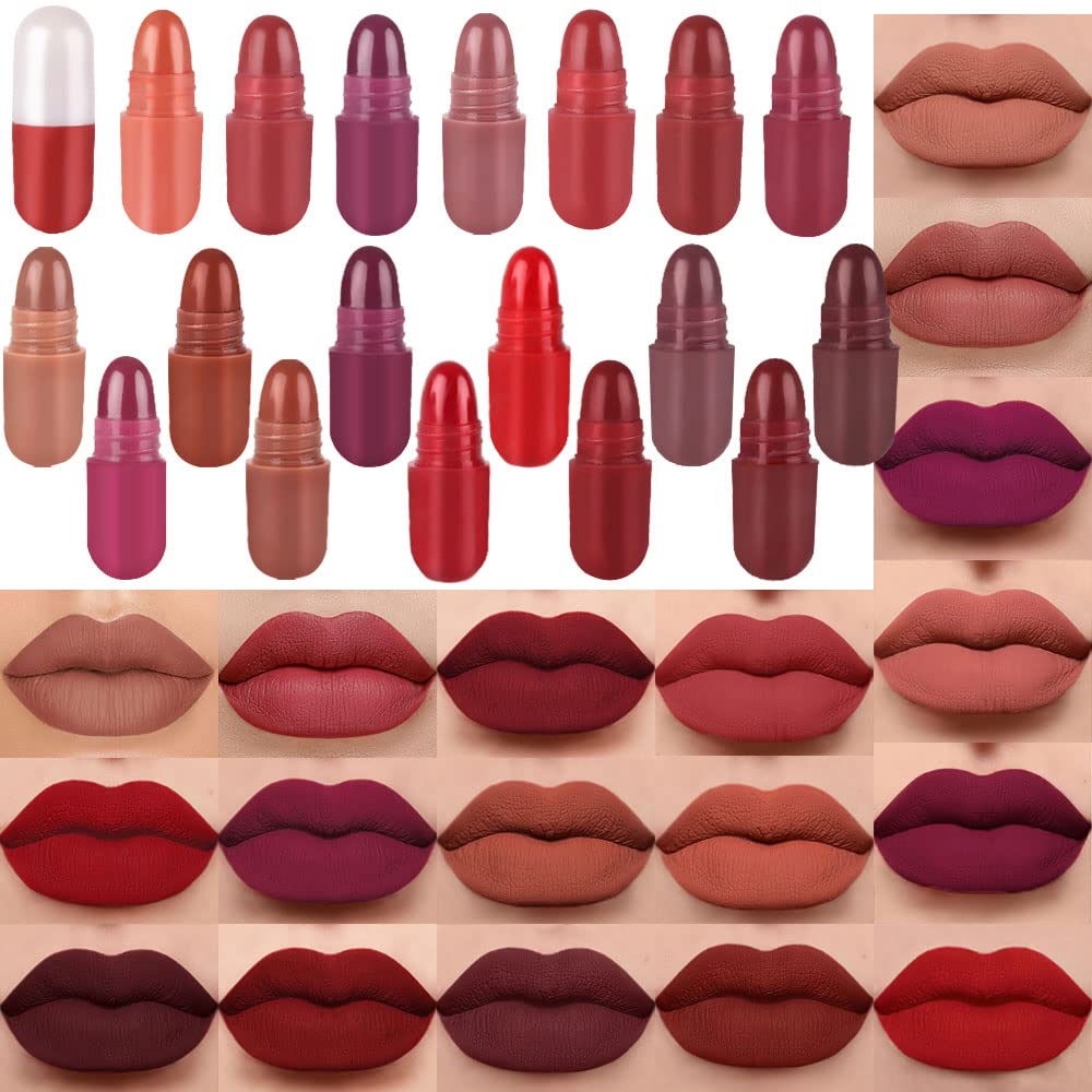 Warm Nude Pink Lip Stain - Matte Finish, Transfer Proof, Long Lasting Waterproof Lip Tint | Highly Pigmented 24-Hour Wear