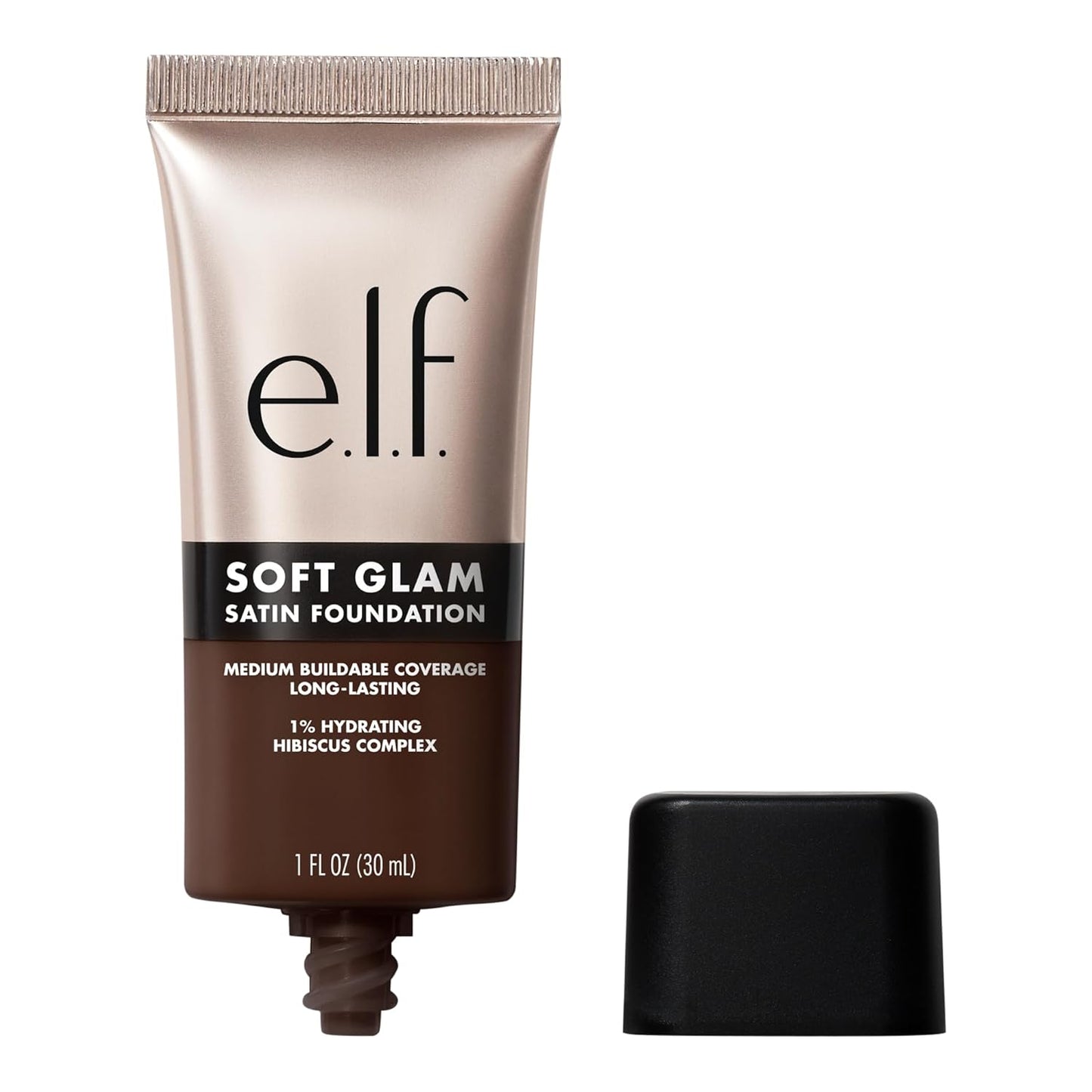 e.l.f. Soft Glam Foundation - Medium Coverage, Long-Lasting, Vegan | 21 Light Neutral, Satin Finish