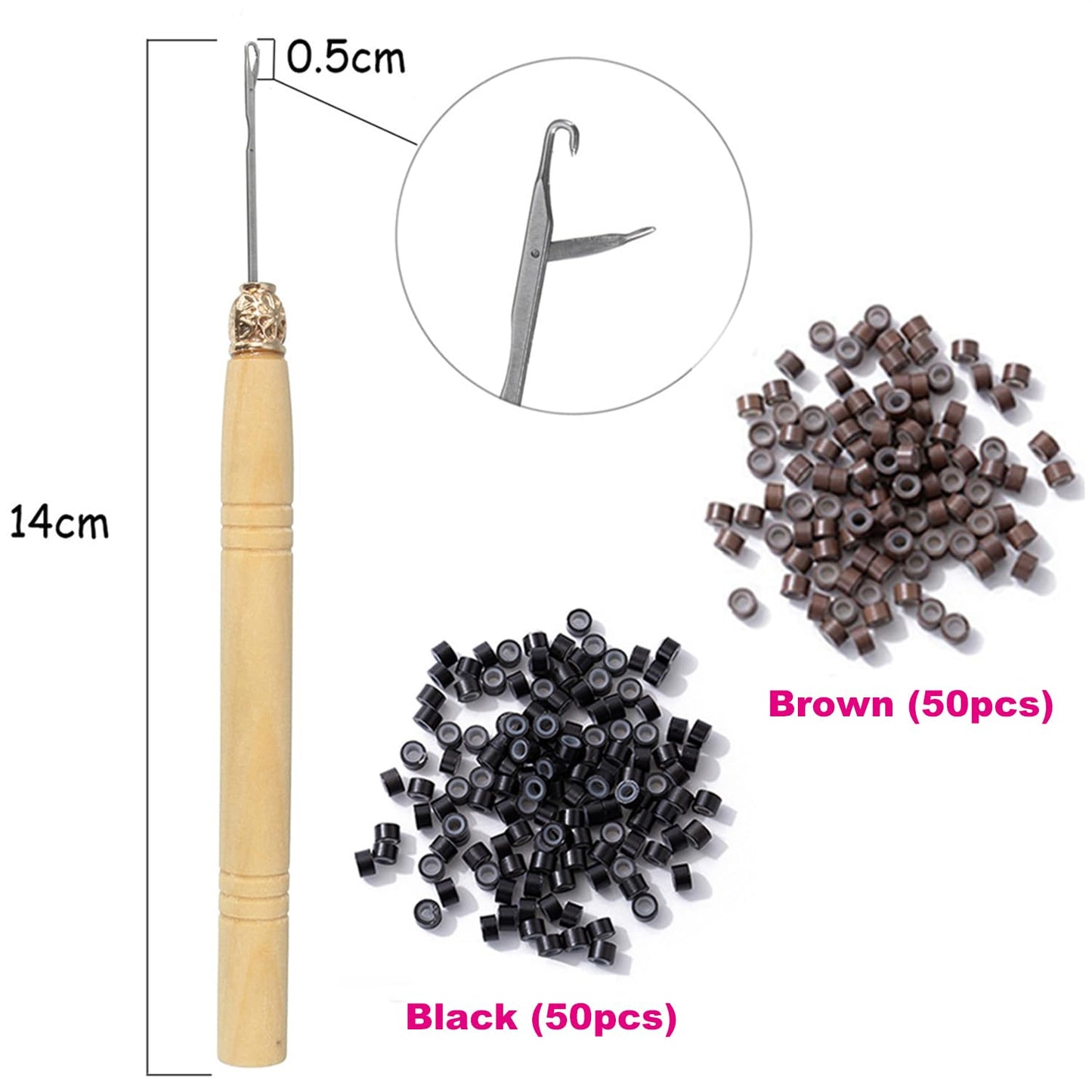 47Inch Hair Tinsel Kit with Tools Fairy Hair Tinsel Hair Extensions Heat Resistant Colorful Shiny Sparkling Glitter Hair for Women Girls