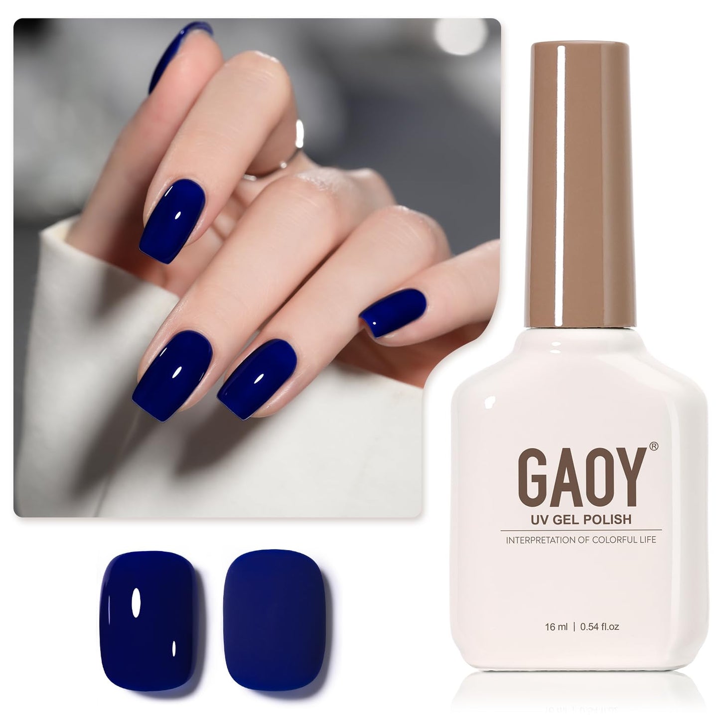 Sheer Light Pink Gel Nail Polish - 16ml UV Cure Jelly Milky White Peach for DIY Manicure & Pedicure