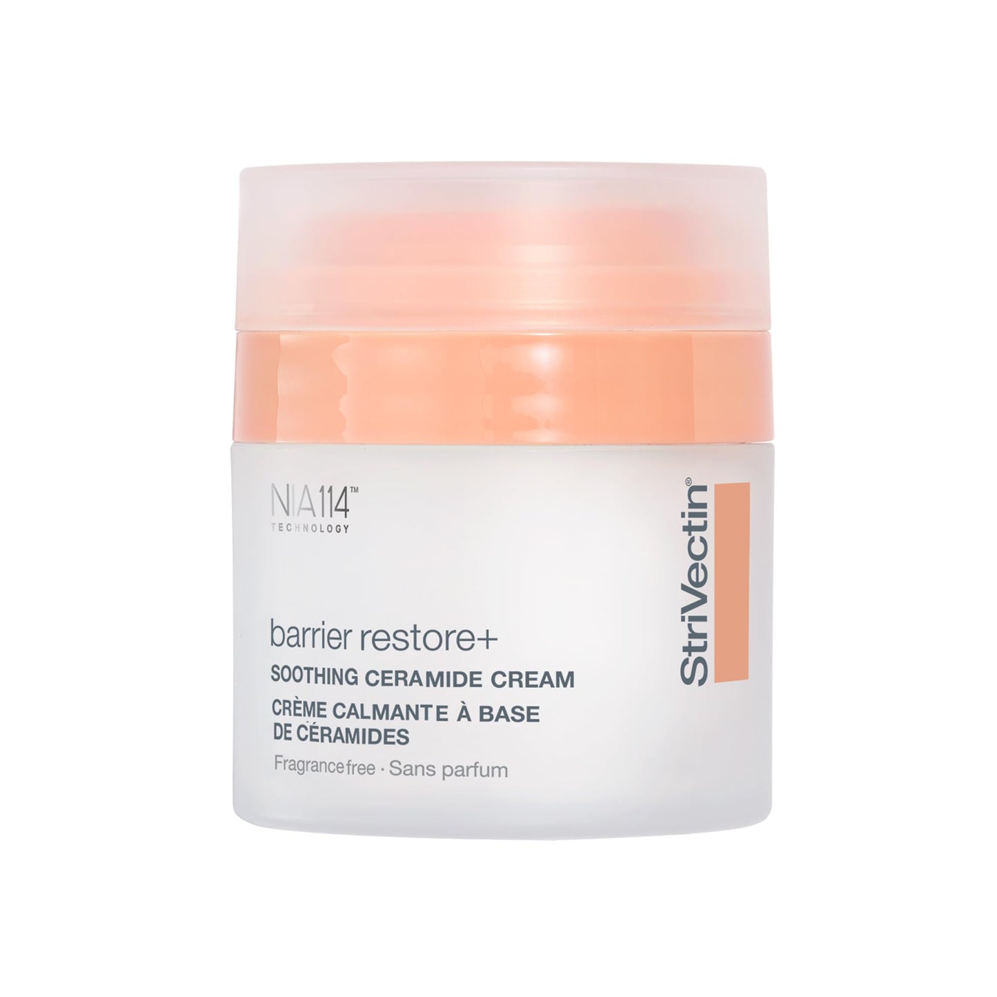 StriVectin Barrier Restore + Soothing Ceramide Cream with Ceramides + Niacinamide, Hydrating & Soothing, No Fragrance, Turmeric, Face & Neck Moisturizer