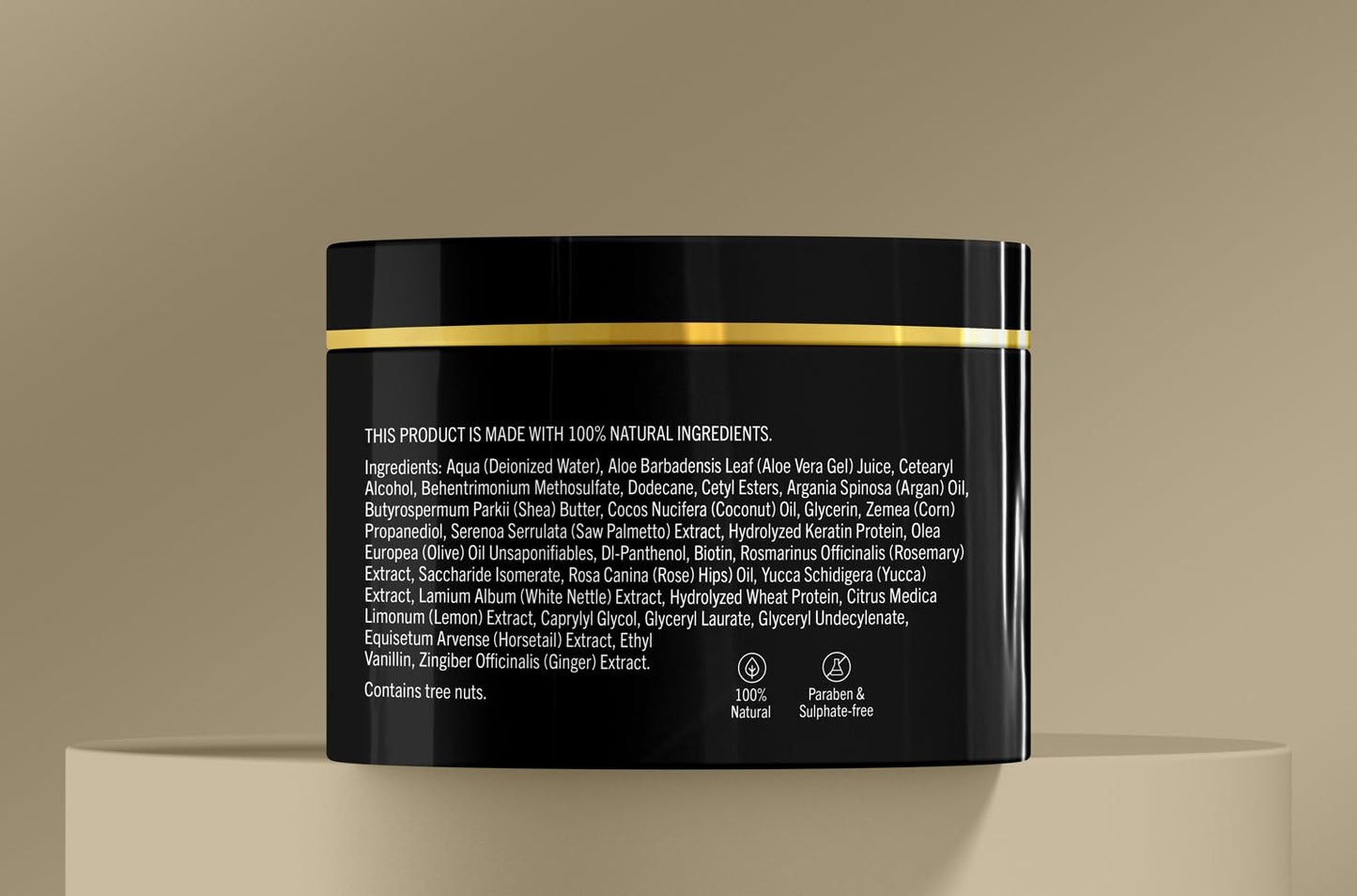 Deep Hair Mask for Damaged Hair - All-in-One Repair Treatment | Nourishing Formula