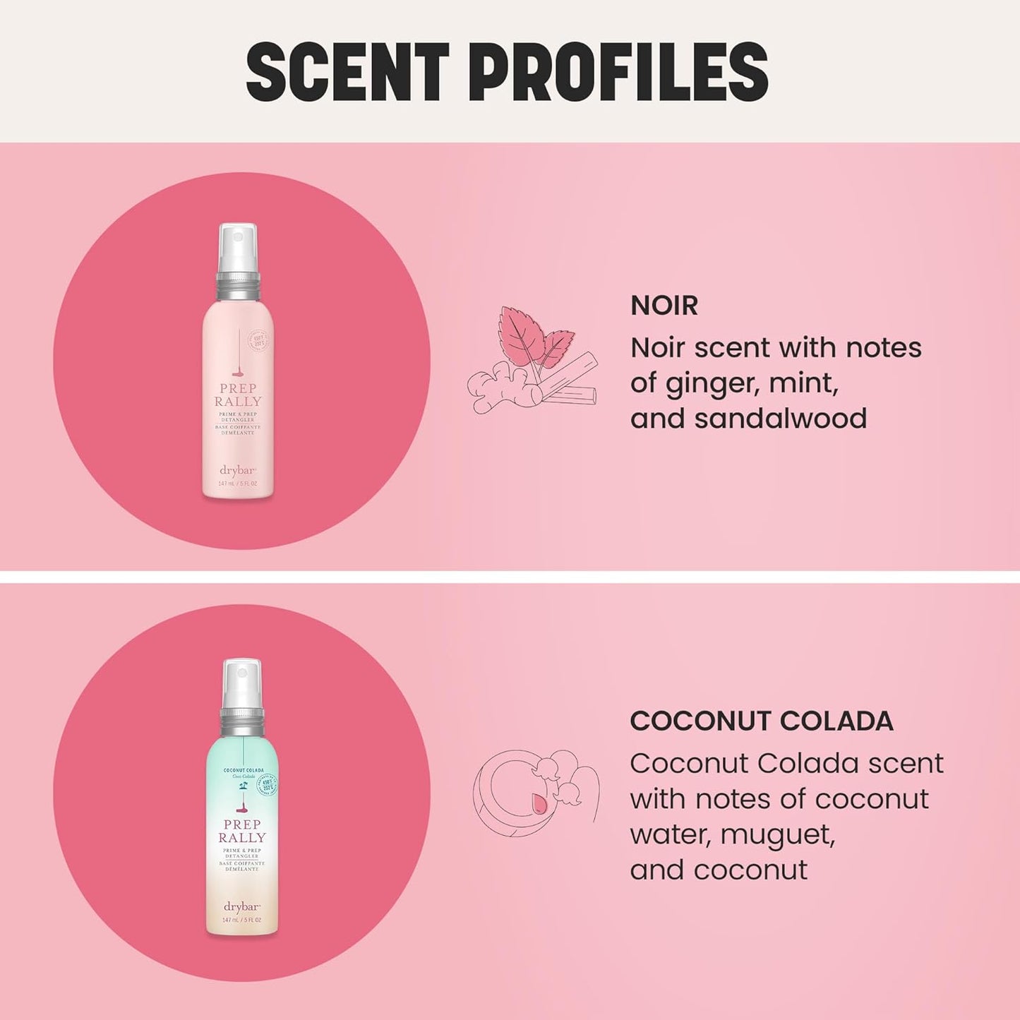 Drybar Prep Rally Detangler - Nourishing Hair Primer for Easy Detangling & Softness | Cruelty-Free Formula