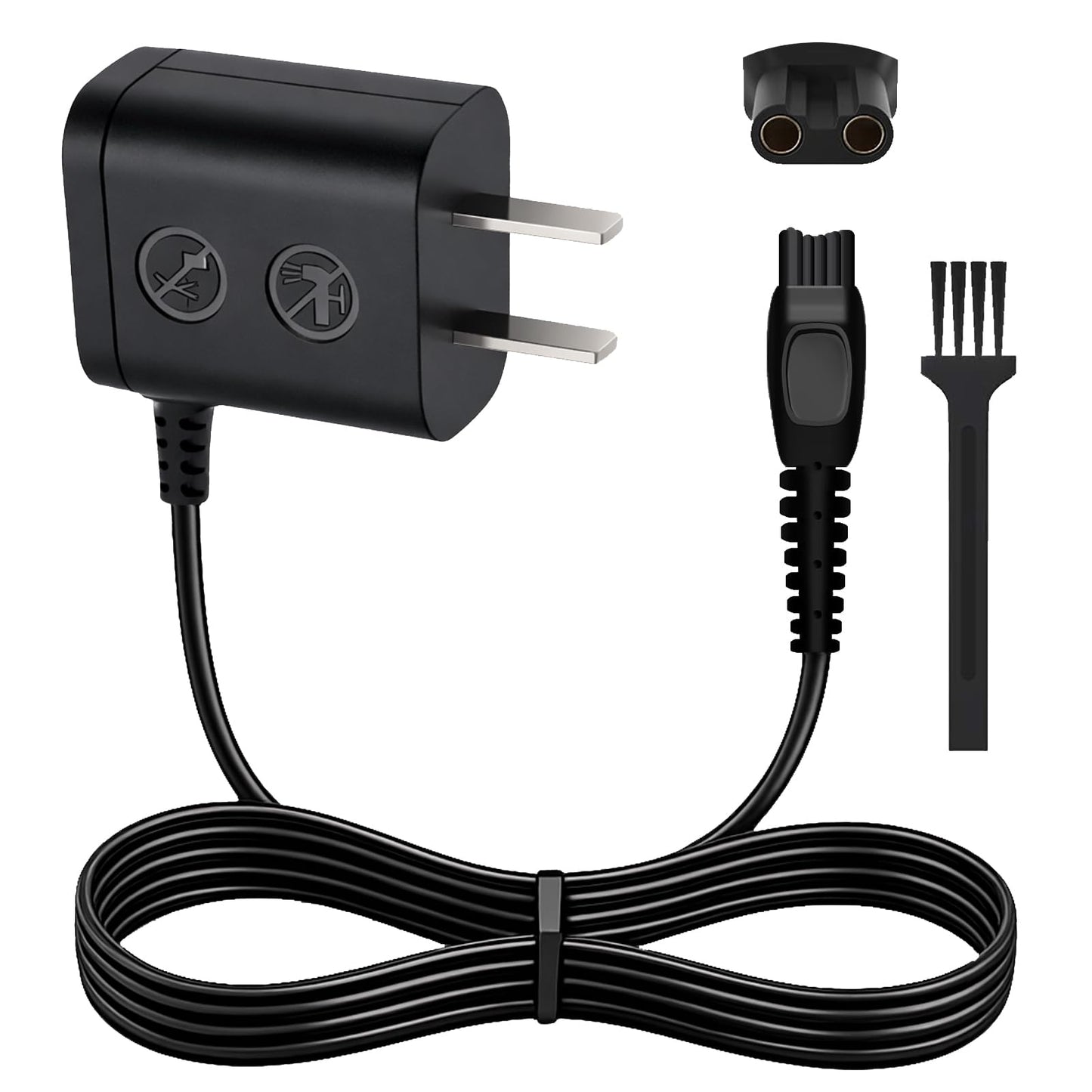 8V Charger Compatible with Philips HQ850, Replacement Power Cord for OneBlade QP2630 QP2530 QP2630/70 Norelco Trimmer Razor Adapter