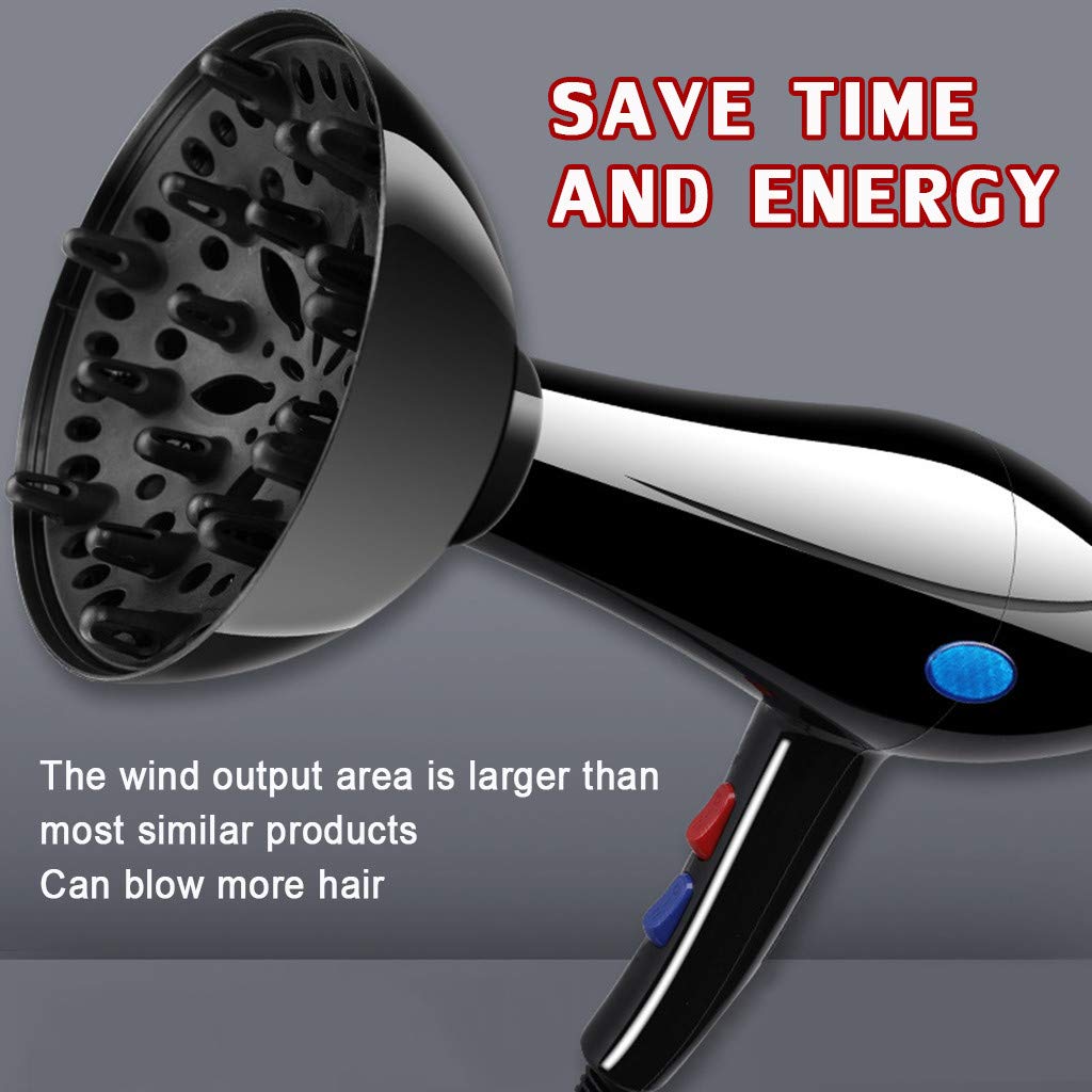 Professional Hair Diffuser for Curly Hair - Universal Large Head Design for Blow Dryers