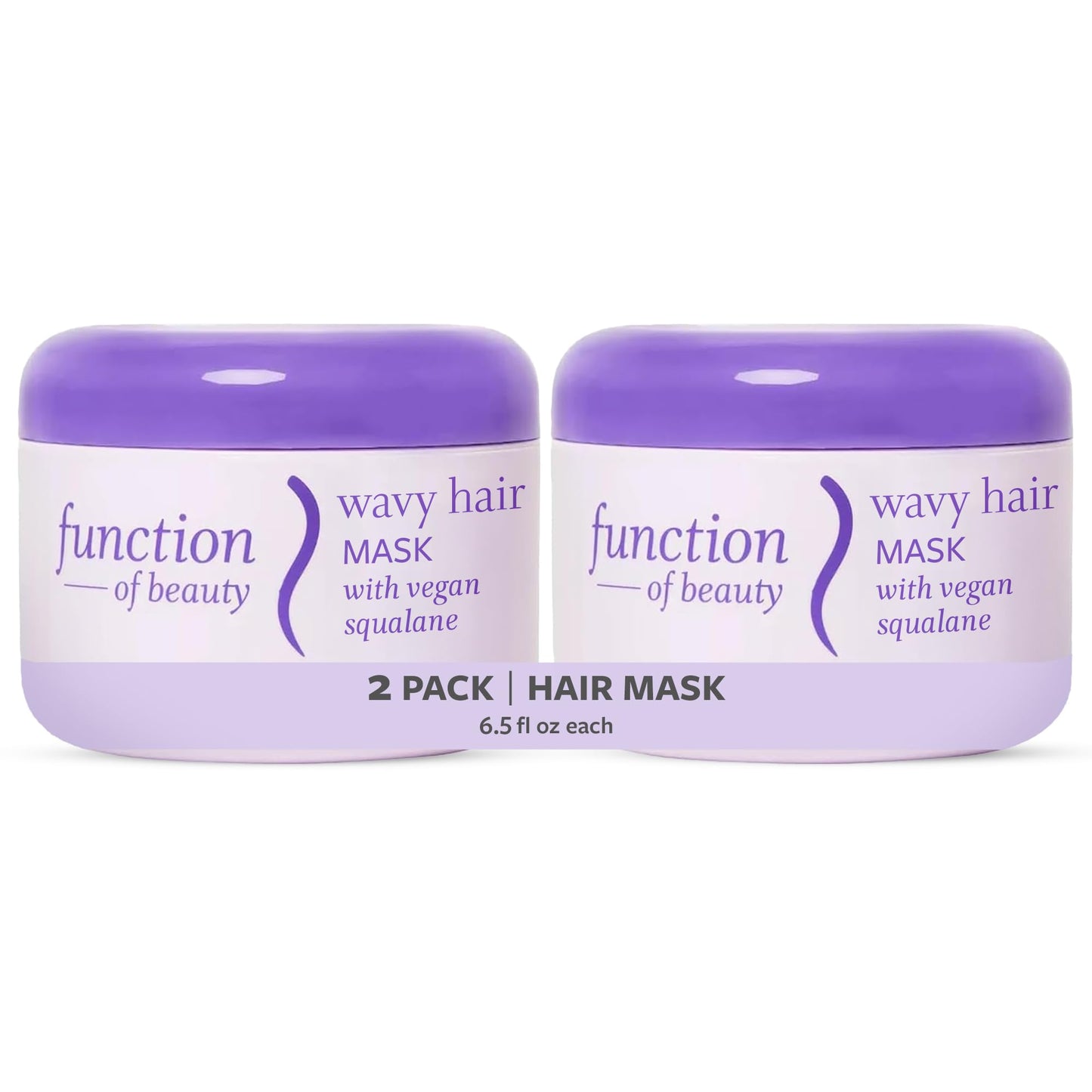 Function of Beauty Deep Conditioner Wavy Hair Mask - Anti-Frizz, 2-Pack