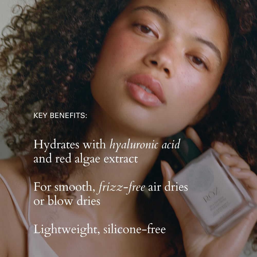 Leave-In Conditioner - Lightweight Milk Hair Serum & Heat Protectant for Fine, Curly & Wavy Hair | Silicone-Free, Color-Safe | 3.4 oz