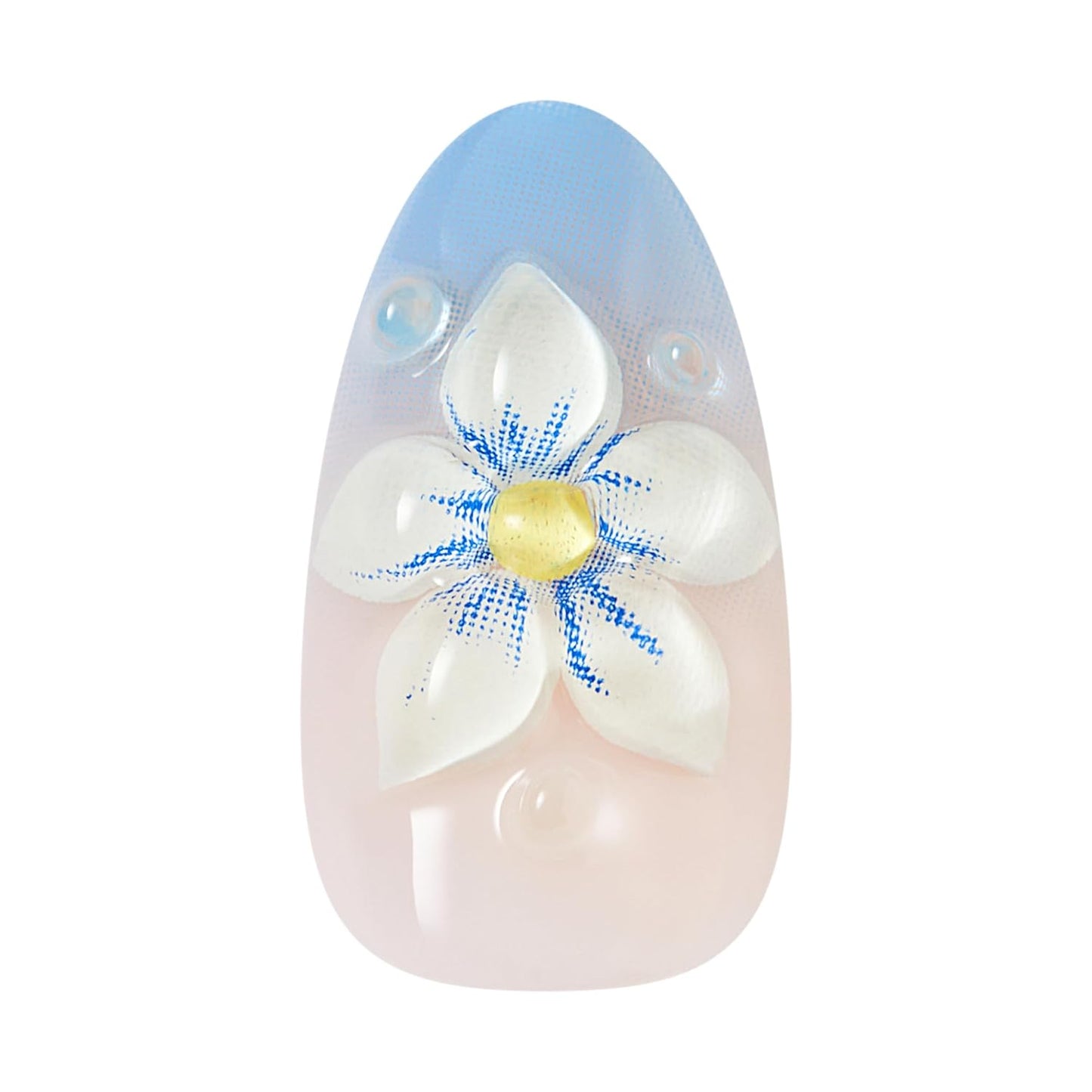 Kiss Impress No Glue Mani Press-On Nails - 'Amerie' Multicolor Almond Shape | Medium Size, 30 Nails & Accessories