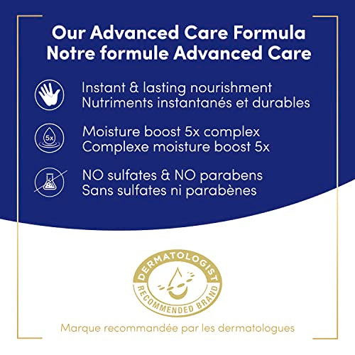 Dove Advanced Care Deep Moisture Hand Wash, 12 oz (Pack of 4)