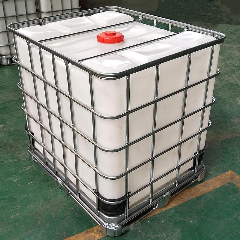 IBC Tote Tank Lid Cap 163mm - Red Breathing Cover for 275-330 Gallon