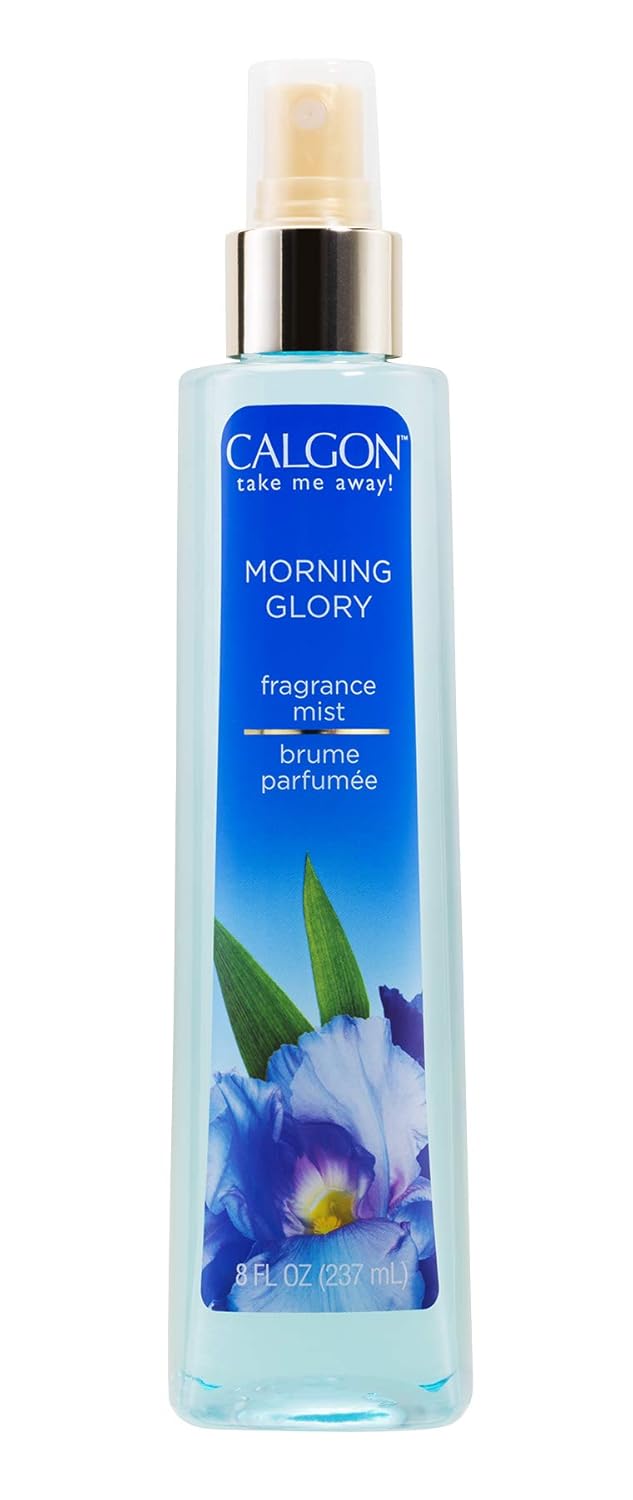Calgon Body Mist - Morning Glory Fragrance | 8 Fl Oz Refreshing Spray