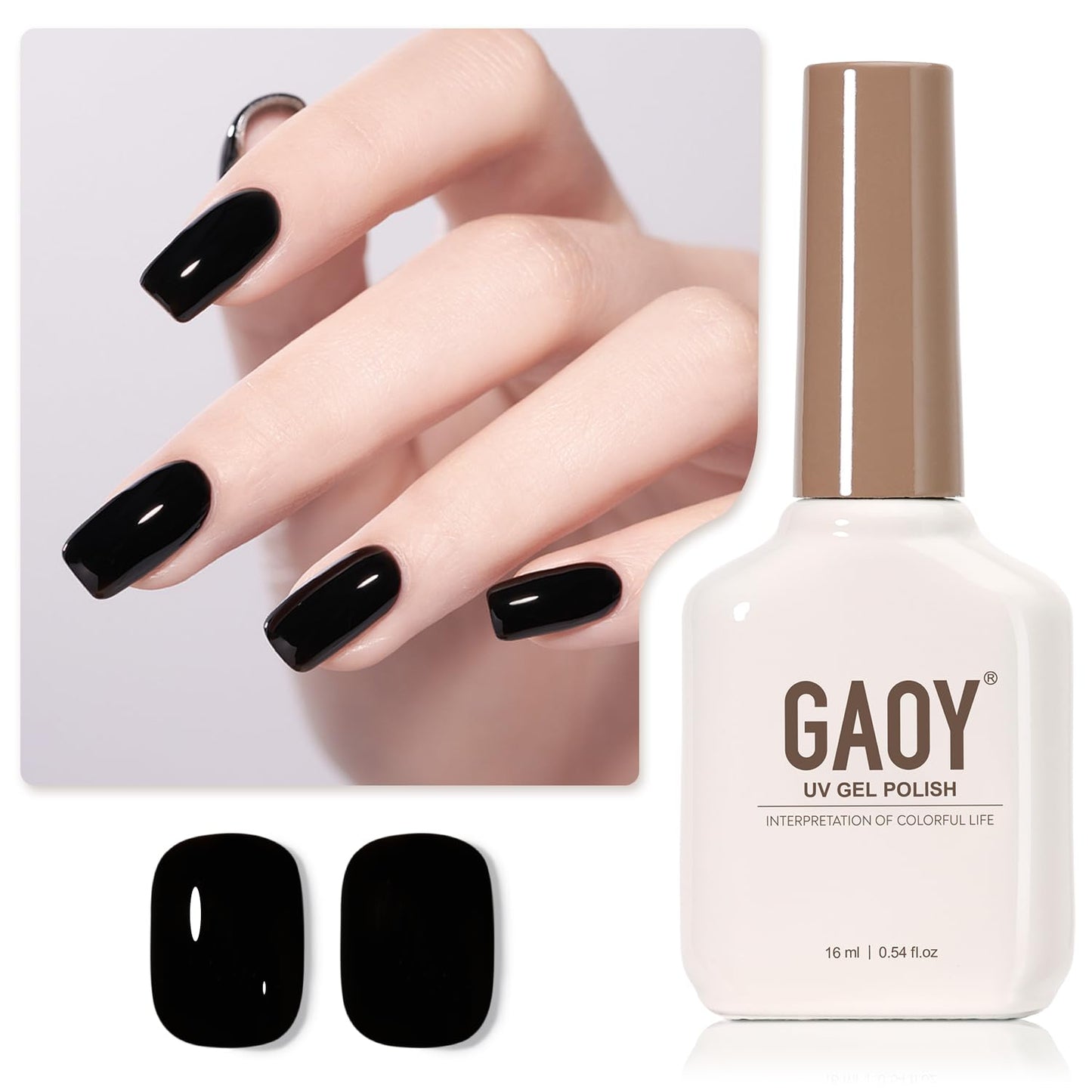 Sheer Light Pink Gel Nail Polish - 16ml UV Cure Jelly Milky White Peach for DIY Manicure & Pedicure