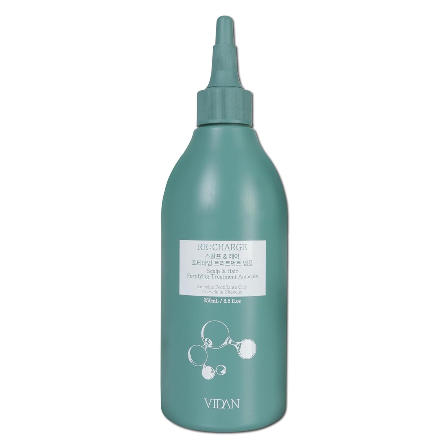 PDRN & Peptide Hair Treatment - Korean Liquid to Cream Bond Repair Mask | Silicone-Free, 1 Pack