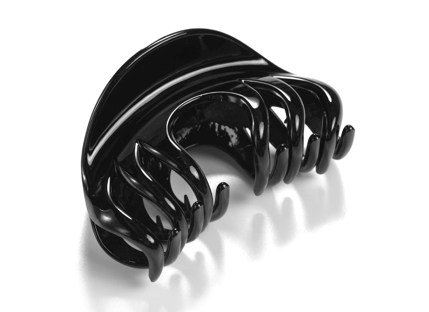 Youxuan 4 Inch Hair Claw Clip for Thick Hair - Stylish Black Grip Accessory