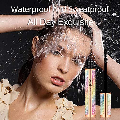 Earthsport 4D Silk Fiber Waterproof Mascara - Volumizing & Lengthening (2 Pack)