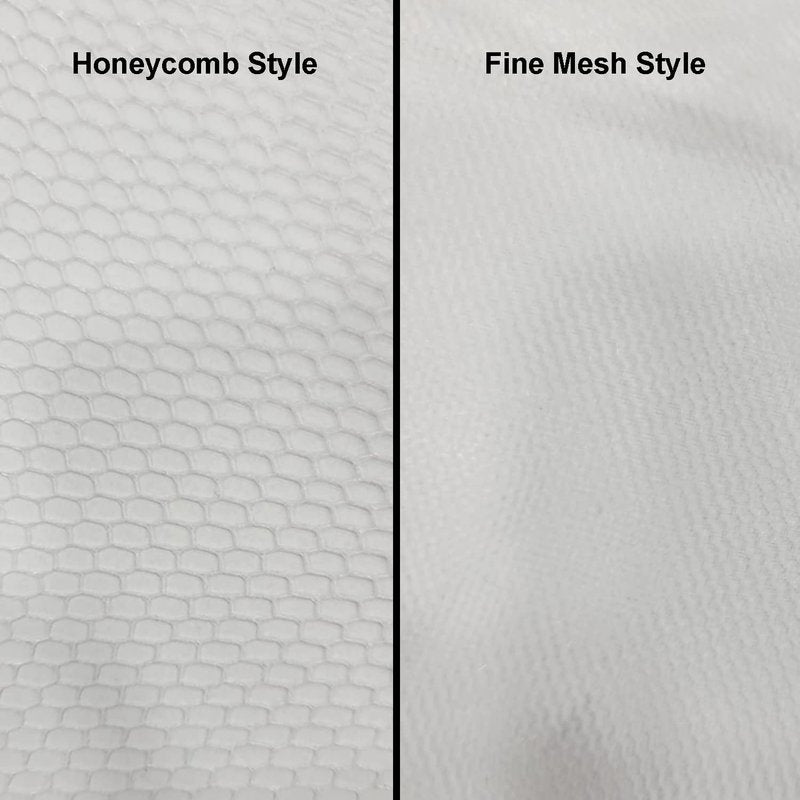 SAFEKO Disposable Honeycomb Nylon Beard Nets | Breathable, Durable | 100 Count [WHITE | 18"]