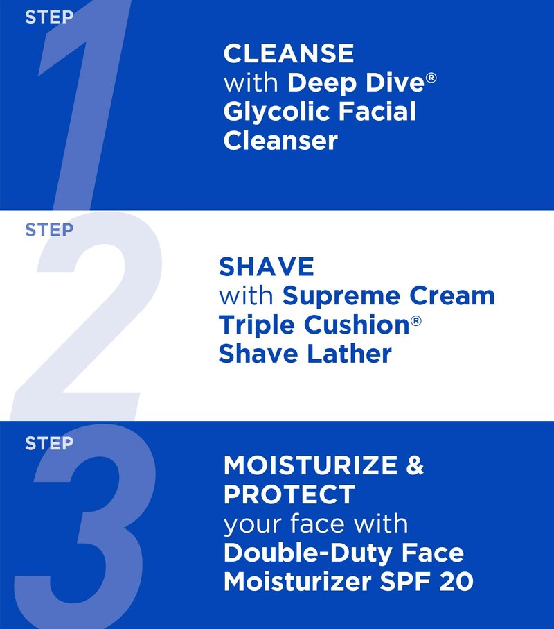 Jack Black Supreme Cream Triple Cushion Shave Lather - Shaving Cream Mens, 9.5Fl Oz (Pack of 2)