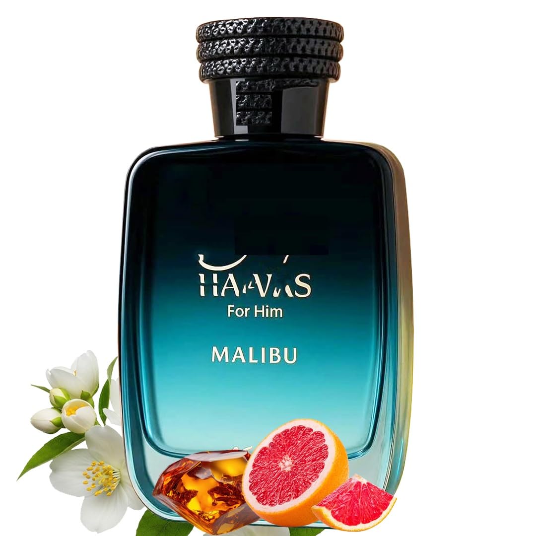 Malibu Eau de Parfum Spray for Men - 100ML Cologne with Fresh, Invigorating Scent