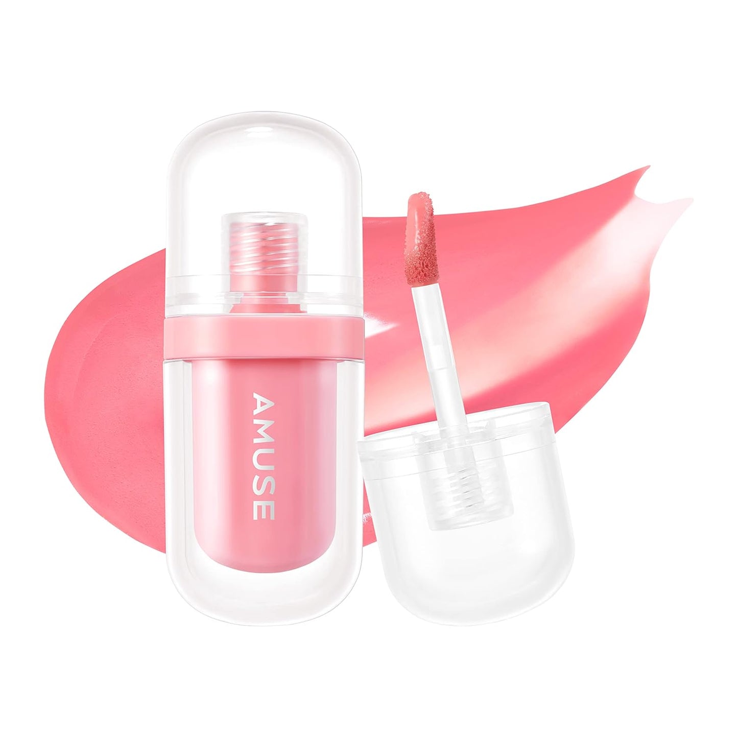 Jel-Fit Tint Lip Stain - Long Lasting Hydrating Gloss, Smooth Moisturizing Formula | Vegan Korean Beauty (01 Boksoonga Jelly)