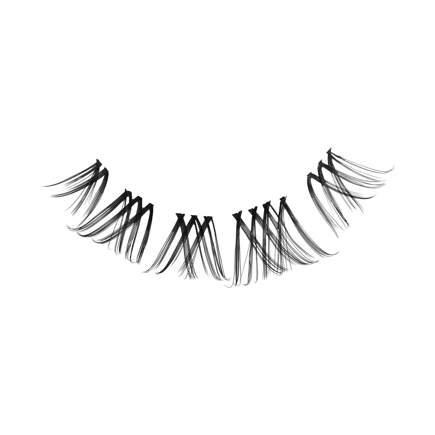 Falscara Studio Mini, False Eyelashes, Lash Clusters, 'Classic Natural', 8mm-12mm, Includes 36 Wisps, applicator, tubing bond in a case, Contact Lens Friendly, Easy to Apply, Reusable Lash Clusters
