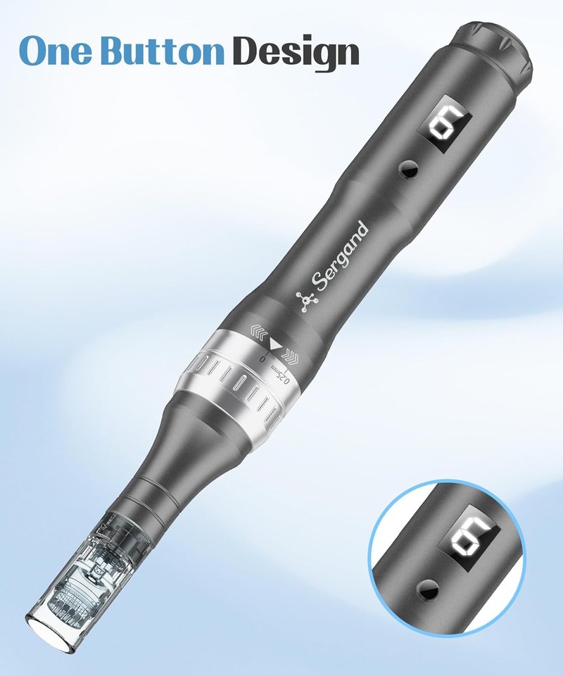 Derma Roller Pen - 0.25mm Microneedling Tool for Skin Rejuvenation | Precision Design