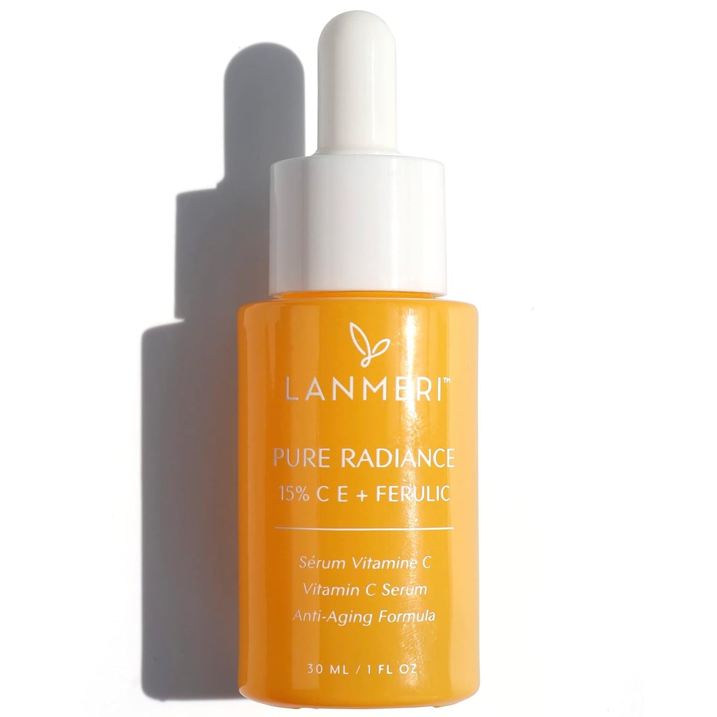 Lanmeri Ceuticals Vitamin C Serum - 15% Antioxidant Defense with Vitamin E & Ferulic Acid | 1 fl oz