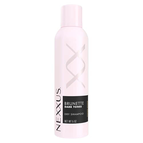 Nexxus Brunette Dry Shampoo for Dark Hair, 5 oz - Oil Absorbing & Invisible
