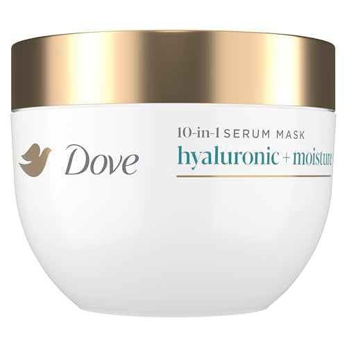 Dove 10-in-1 Hyaluronic & Moisture Hair Mask for Dry Hair, 9.2oz