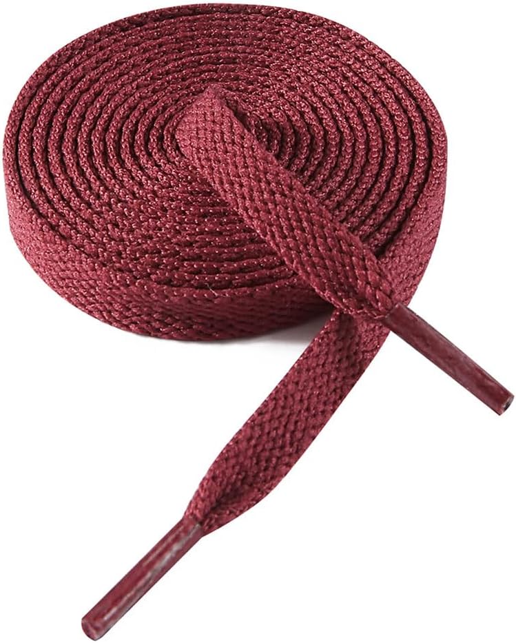 Flat Shoe Laces for Sneakers - Durable Athletic Shoelaces | Various Colors & Lengths
