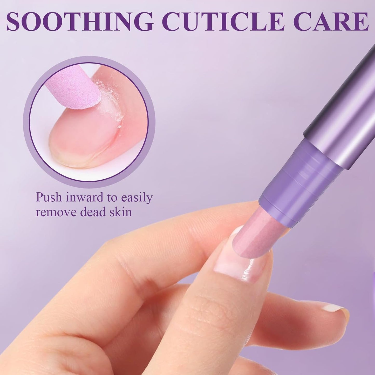 Cuticle Oil Pen - Nourishing Nail Care with Ceramic Tip | Moisturizes & Strengthens Dry, Damaged Nails (1PC)