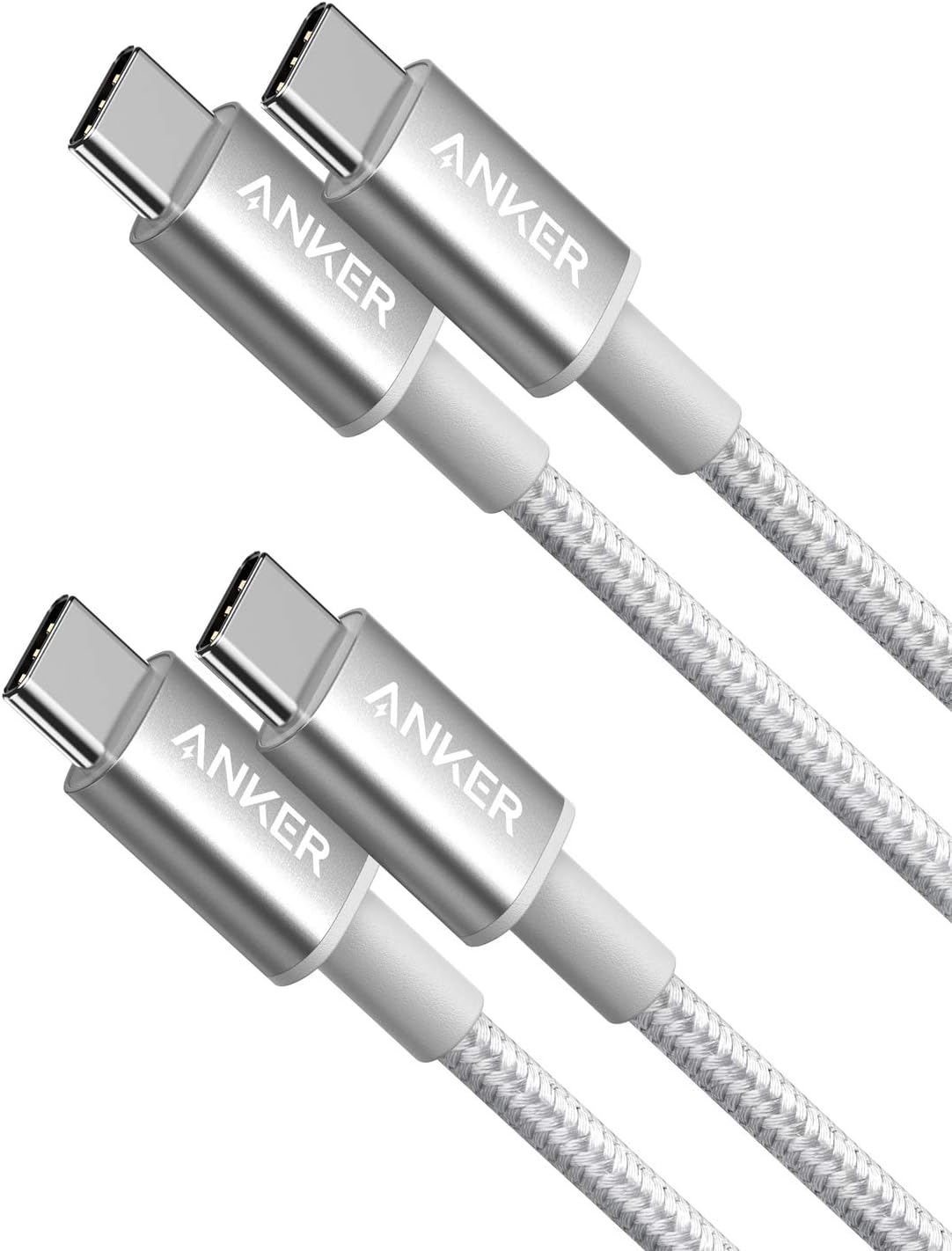 Anker USB C to USB C Fast Charging Cable - 60W Power Delivery | 6 FT, 2-Pack, Compatible with iPhone 17, iPad Mini 6, and More (Black)