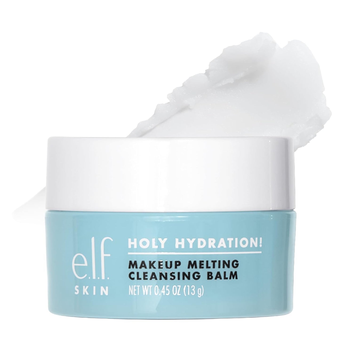 e.l.f. SKIN Holy Hydration Cleansing Balm - Makeup Remover & Face Cleanser with Hyaluronic Acid for Deep Hydration