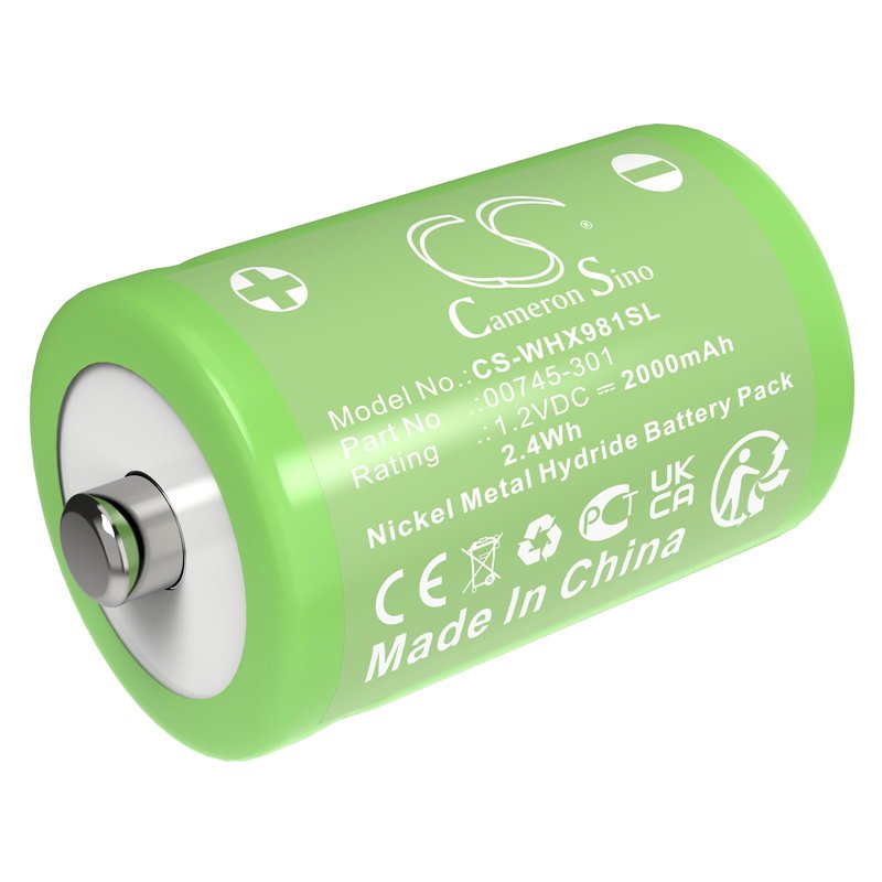FYIOGXG Battery for Wahl 7060, 9020, 9326, 9816, 9916, 9918, 9920, 9925, 9940 PN:Wahl 00745-301, 23-9034, 415745-101, 93148-100, 960-0498 2000/2.4Wh