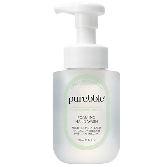 Refreshing Green Foaming Hand Wash - Hydrating with Hyaluronic Acid | Earthy Scent | 10.14 fl oz
