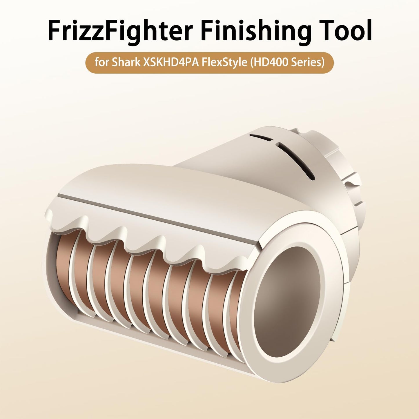 Finishing Tool for Shark XSKHD4PA FlexStyle Attachment Styling System, Hair Styling Tool, Smooth Flyaways