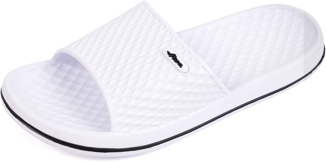 FunkyMonkey Women's Non-Slip Shower Slippers - Indoor & Beach Sandals | Comfortable & Stylish