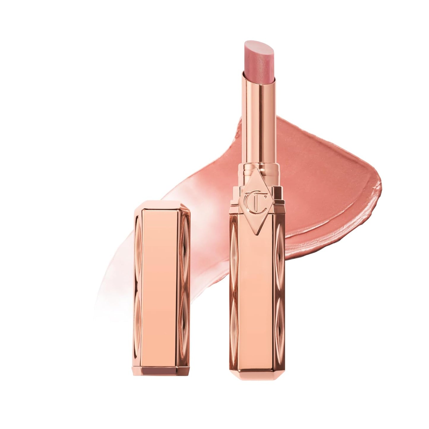 Charlotte Tilbury Pillow Talk Lip Tint - Long-Lasting Blush Balm with Peptides for Hydrated Lips | 24 HR Moisture