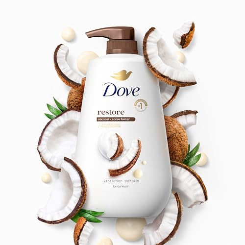 Dove Restoring Body Wash with Coconut & Cocoa Butter - 30.6 oz Pump