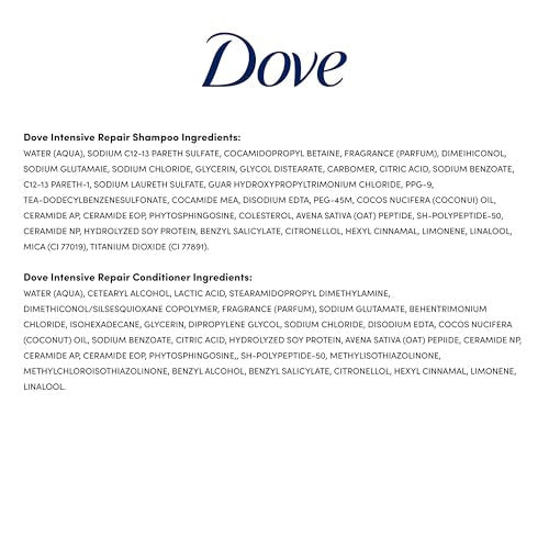 Dove Intensive Repair Shampoo & Conditioner Set - 28 Fl Oz Each