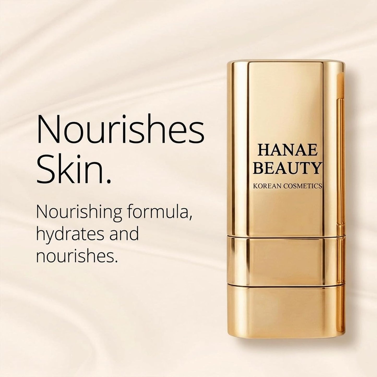 Korean Foundation Stick - Dual-Ended Long-Lasting Coverage | Natural Dewy Finish, 1 Piece