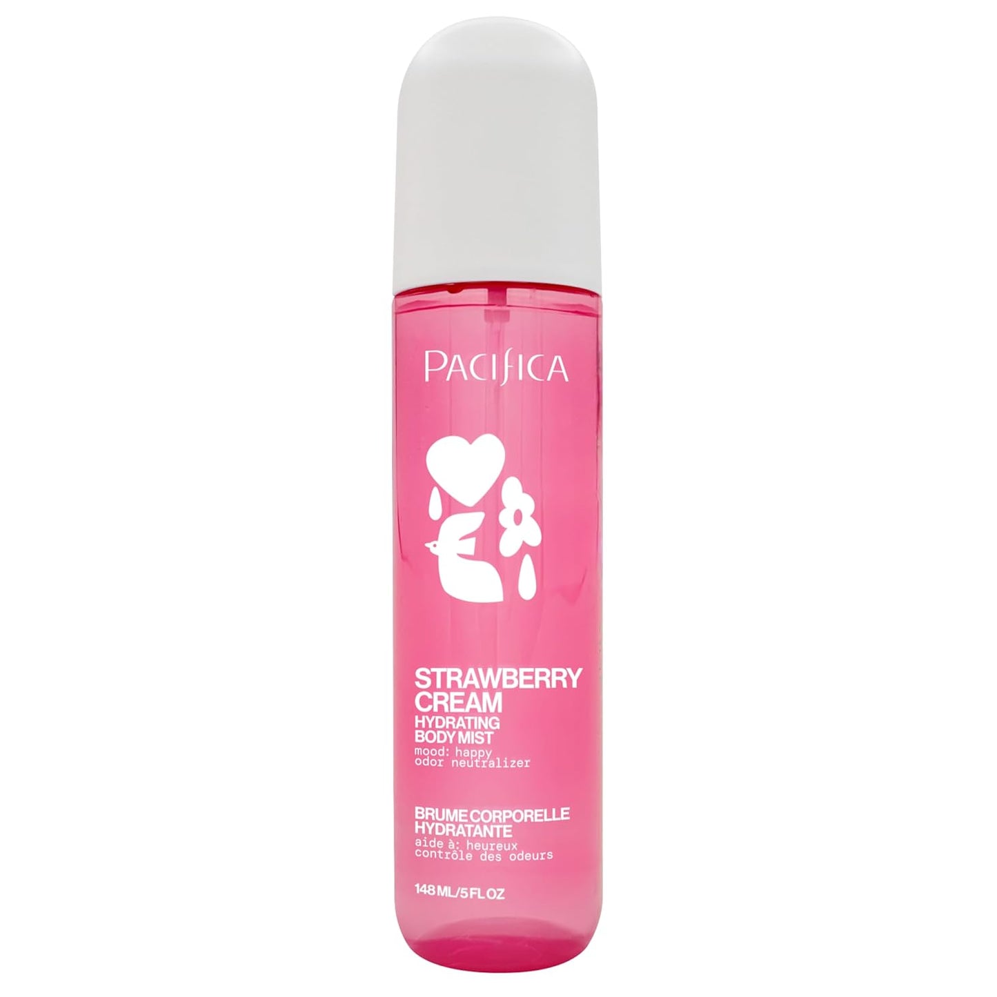 Pacifica Amber Cocoa Gourmand Body Mist | Hydrating Vanilla Coffee Cocoa Spray, 5 oz