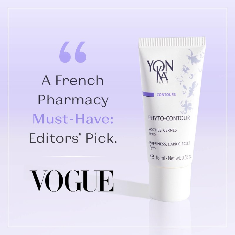 Yon-Ka Phyto-Contour | Anti-Aging Eye Cream with Rosemary Extract | Reduces Puffiness & Dark Circles | For All Skin Types and Paraben-Free | 0.5 fl oz