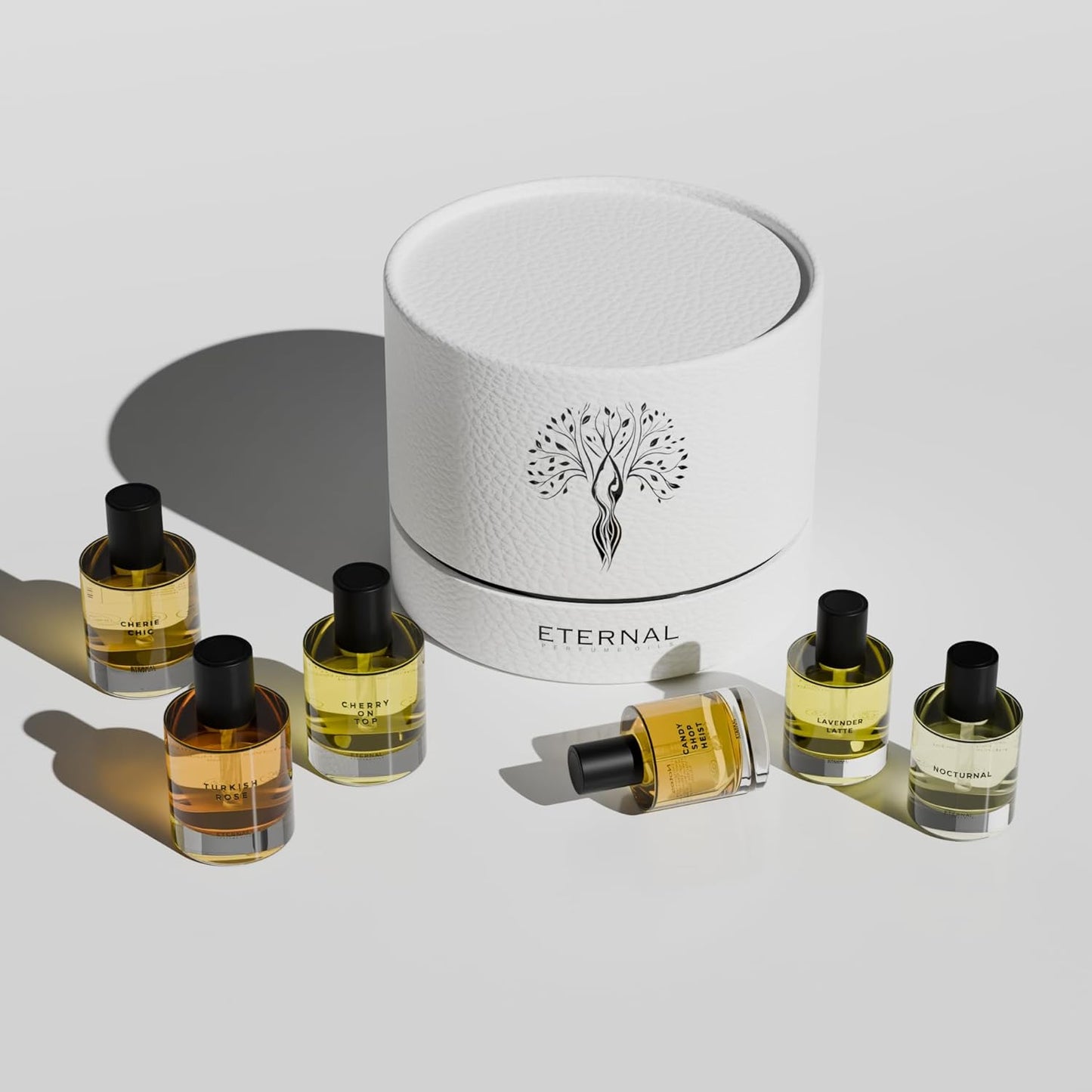 Eternal Perfume Oils Gift Set - 6 Exquisite Scents | Long-Lasting, Alcohol-Free Unisex Travel Size Perfumes