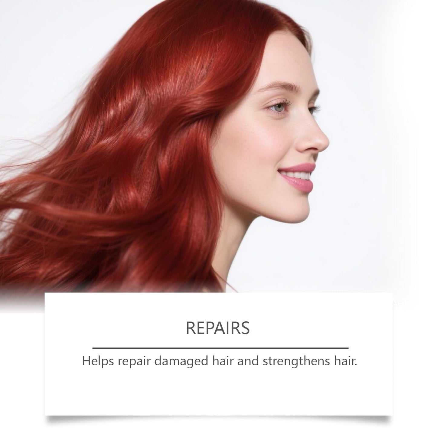 Red Hair Mask - Collagen & Argan Oil Moisturizing Treatment for Dry, Color-Treated Hair | 90g / 3.17 oz