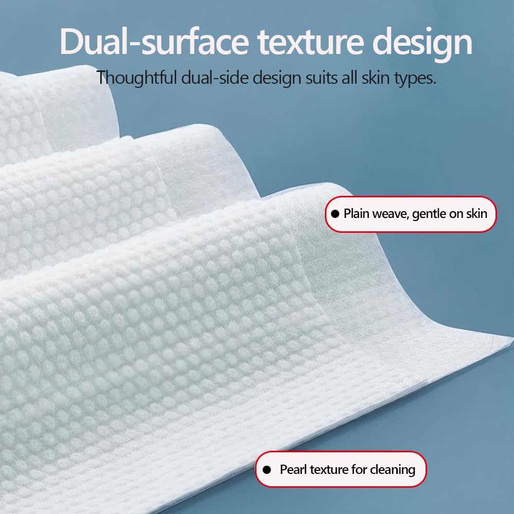 Disposable Face Towels - Quick-Dry Hot Towels for Spa & Home Use | 60-Pack