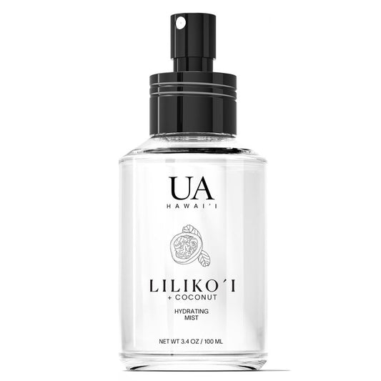 Lilikoi Coconut Body and Hair Mist from Hawaii, Hair Perfume for a Light, Hydrating Refresh, Body Mist for Women and Men, Alcohol-Free, With Moisturizing Hyaluronic Acid & Glycerin, 3.4 oz