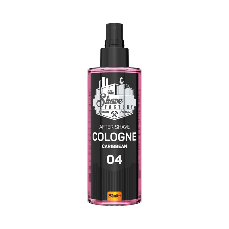 the shave factory After Shave Cologne Series (250ml (8.45 fl. oz), 04 Caribbean)