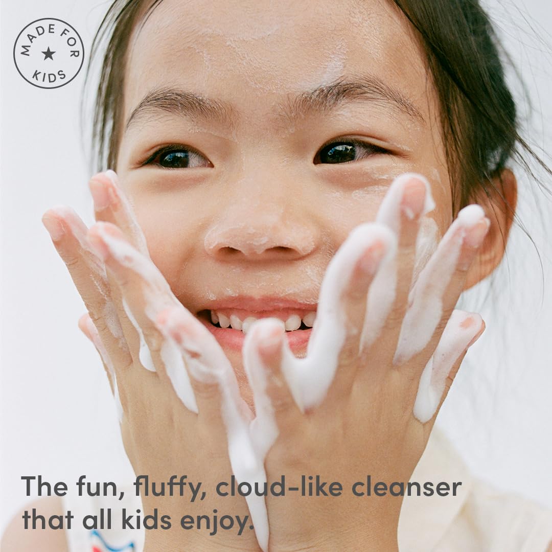 Kids Cloud Face Wash - Tropical Sorbet | Creamy, Non-Toxic Formula for Sensitive Skin | 3.4 fl oz