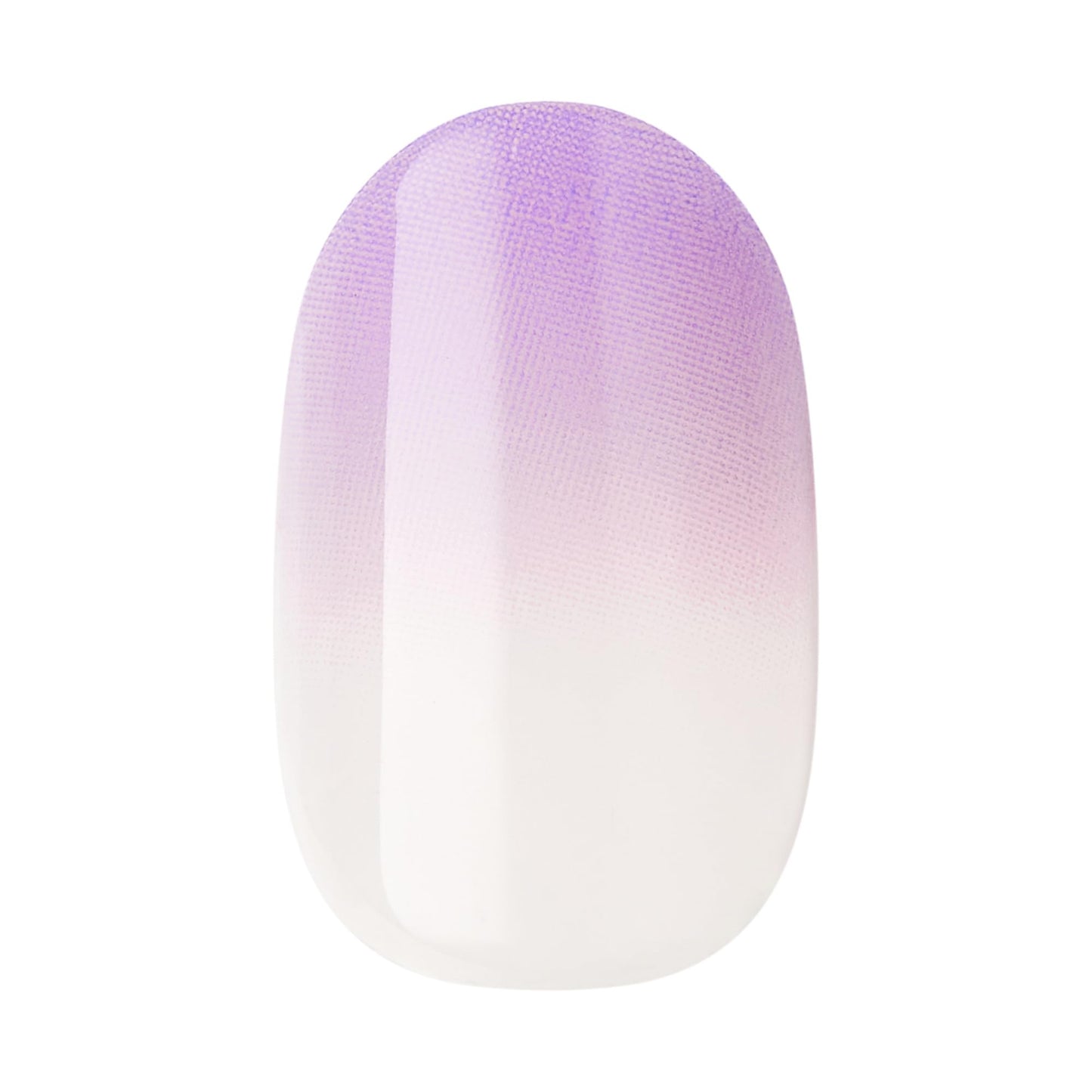 Impress Color Ombre Press On Nails, 'Take A Chance', Purple, Short Oval, PureFit Technology, Patented Super Hold Adhesive, Chip Proof, Smudge Proof, Mini Nail File, Manicure Stick & 30 Fake Nails