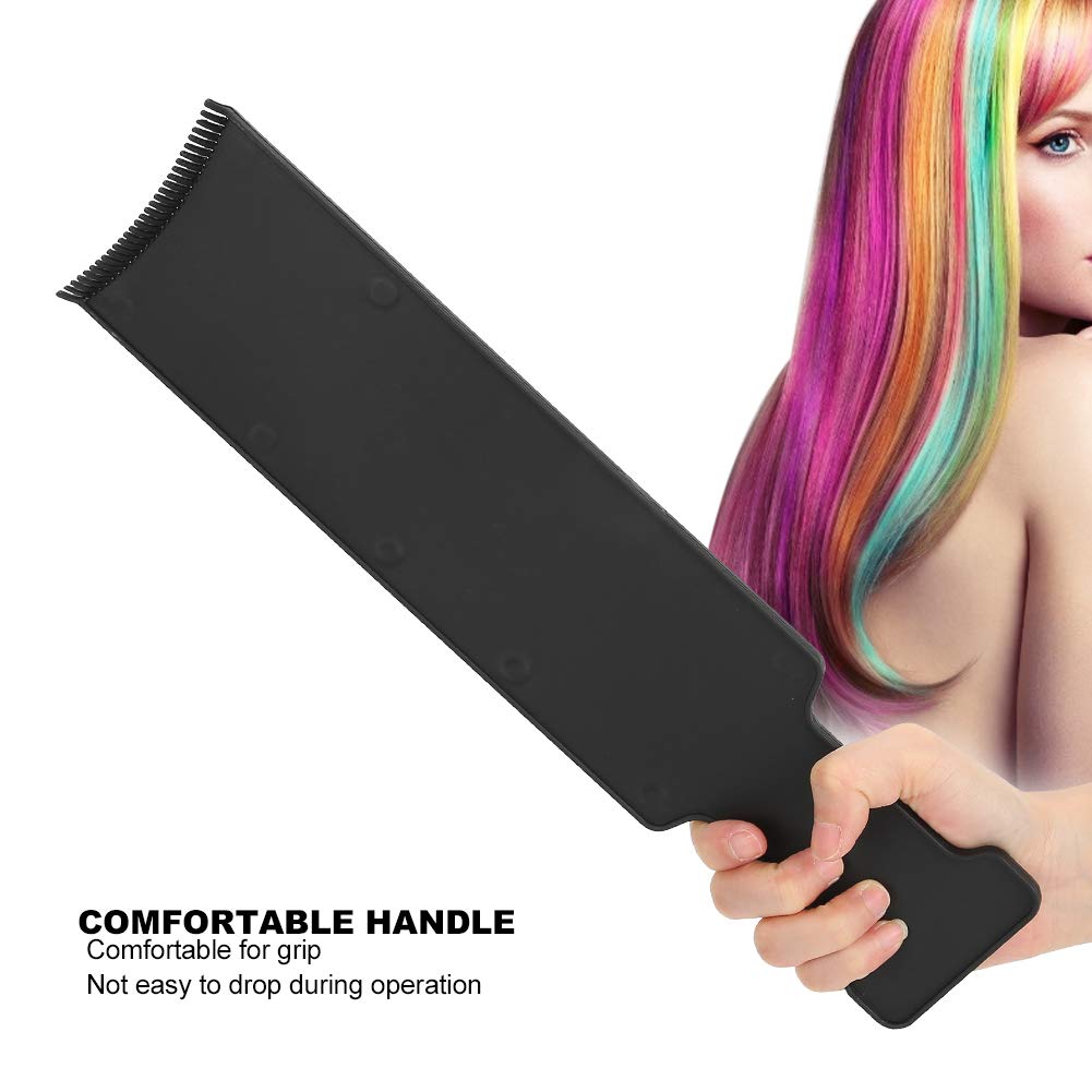 Balayage Board Professional Hair Color Board with Teeth & Comb for Salon Hairdressing, Hair Dyeing & DIY Needs